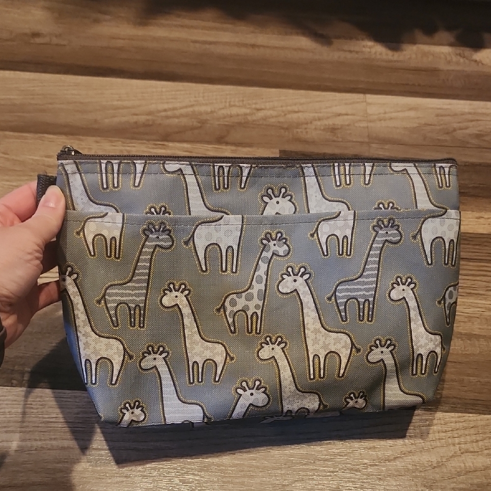 Giraffe Print Pouch